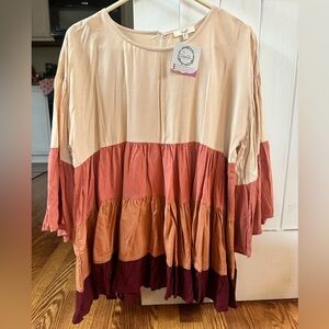 ‼️LAST CHANCE‼️ NEW Umgee Ruffled Tunic